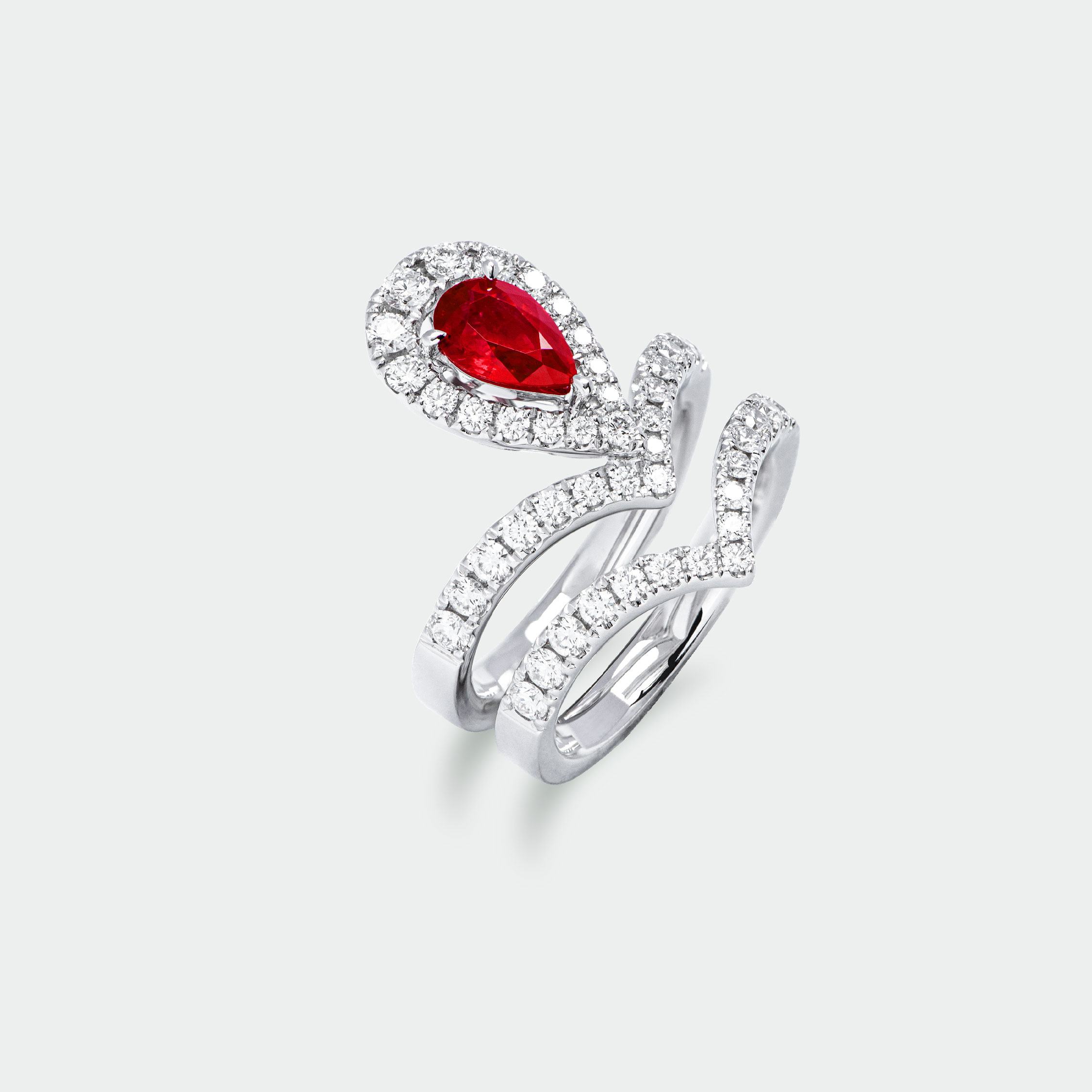Candy Drops Ruby Ring